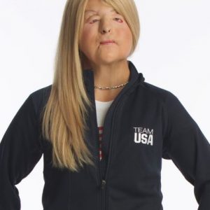 Scholar in U.S.ParaOlympic uniform